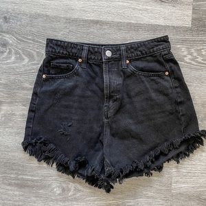 Wild Fable black denim shorts
